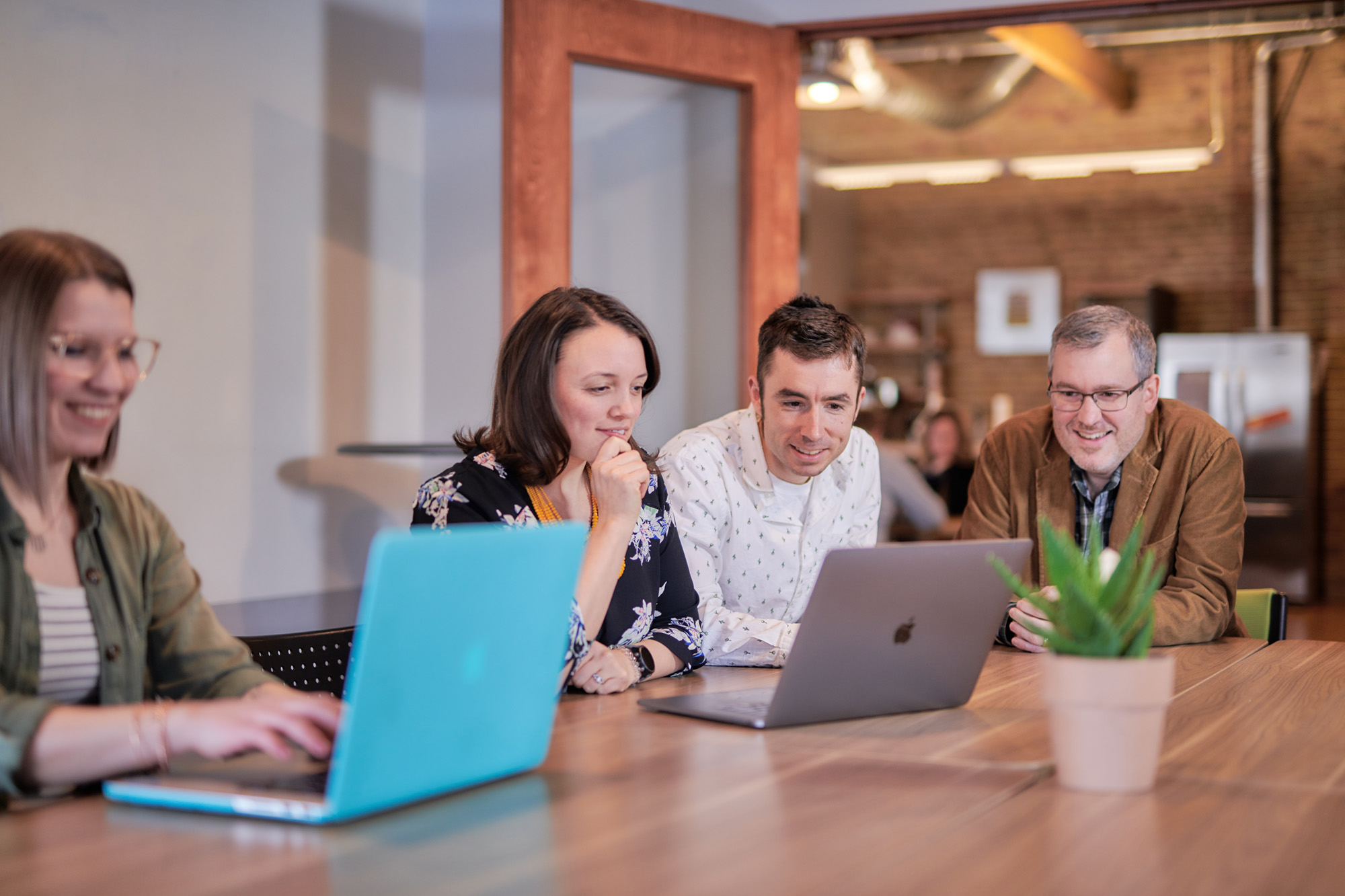 RDG Developers in a project meeting