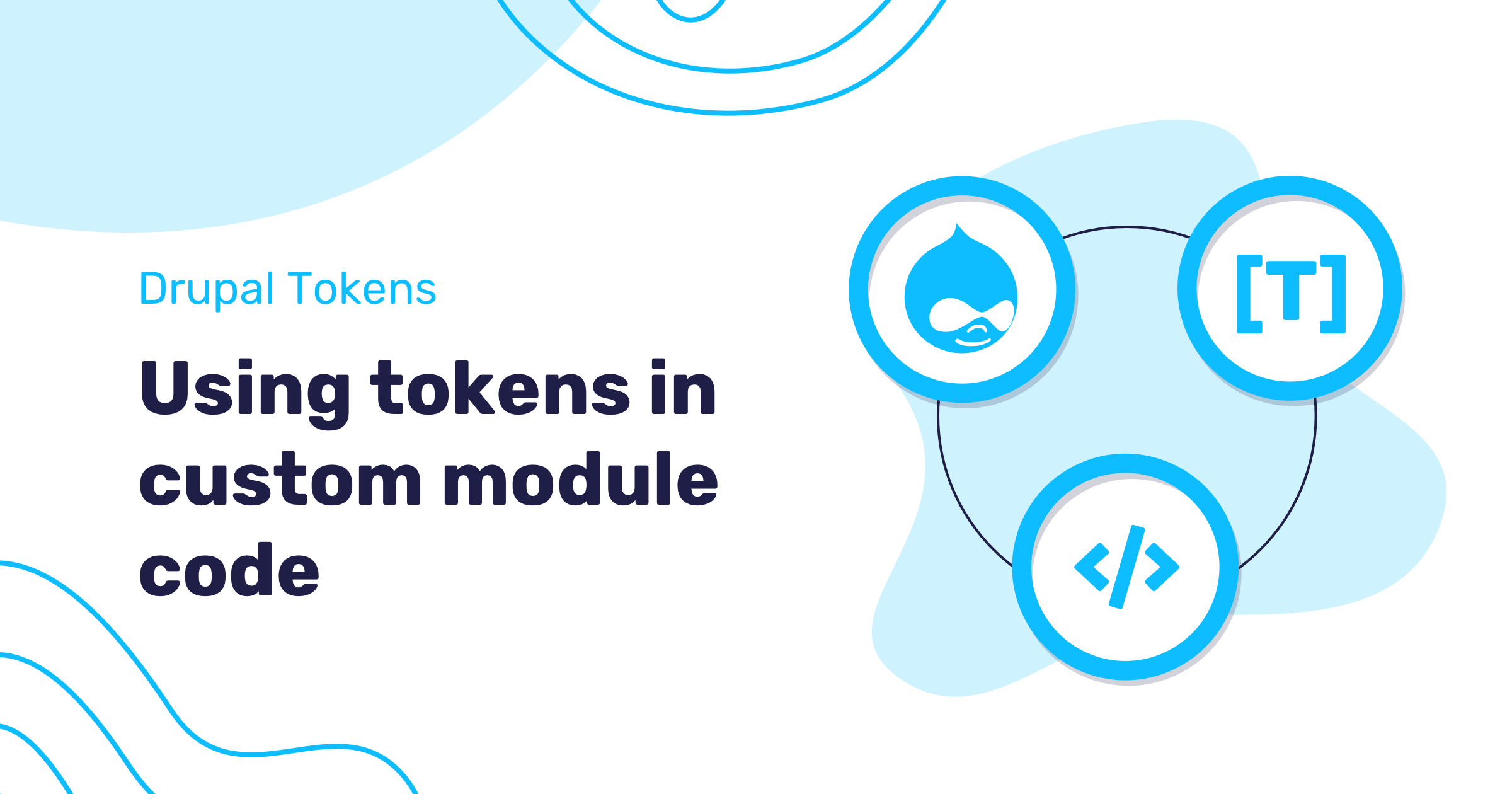 Using tokens in custom module code