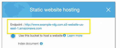 s3 bucket public URL